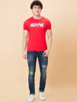 Men Slim Fit Light Fade Jeans - Image 4