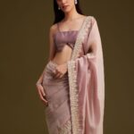 KALKI Fashion Embellished Embroidered Saree