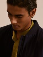 Heritage Men Lightweight Open Front Bomber Jacket - Image 2