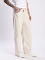 The Lifestyle Co. Men Pure Cotton Baggy Fit Denim Jeans - Image 2