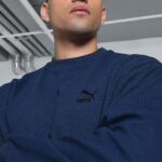 Puma CLASSICS Jacquard Men's Crew-Neck Sweatshirt