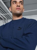 Puma CLASSICS Jacquard Men's Crew-Neck Sweatshirt