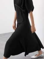 Women Woollen Empire Dress - Image 4