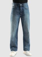 Men Straight Fit Mid-Rise Light Fade Cotton Jeans