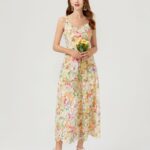 Floral Print Maxi Dress