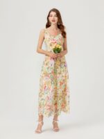 Floral Print Maxi Dress