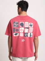 Graphic Print Loose Fit Cotton T-Shirt - Image 2