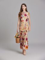 Floral Print Maxi Dress - Image 4