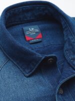 Louis Philippe Jeans Slim Fit Pure Cotton Denim Casual Shirt - Image 3