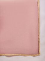 Placement Printed & Woven Design Jacquard Lehenga With Choli & Dupatta - Image 3