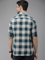 Slim Fit Flannel Shirt - Image 2