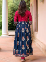 Women Ethnic Motifs Printed Indie Prints Kurta - Image 2